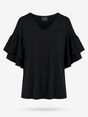 SANNA BLOUSE BLACK