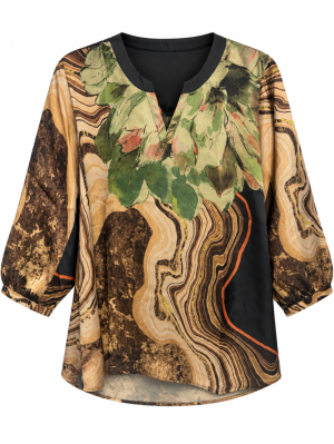 LOOSE BLOUSE MULTI